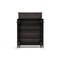 Baxton Studio Glidden Dark Brown Wood Modern Shoe Cabinet (Tall) 91-4518 - alternate 2